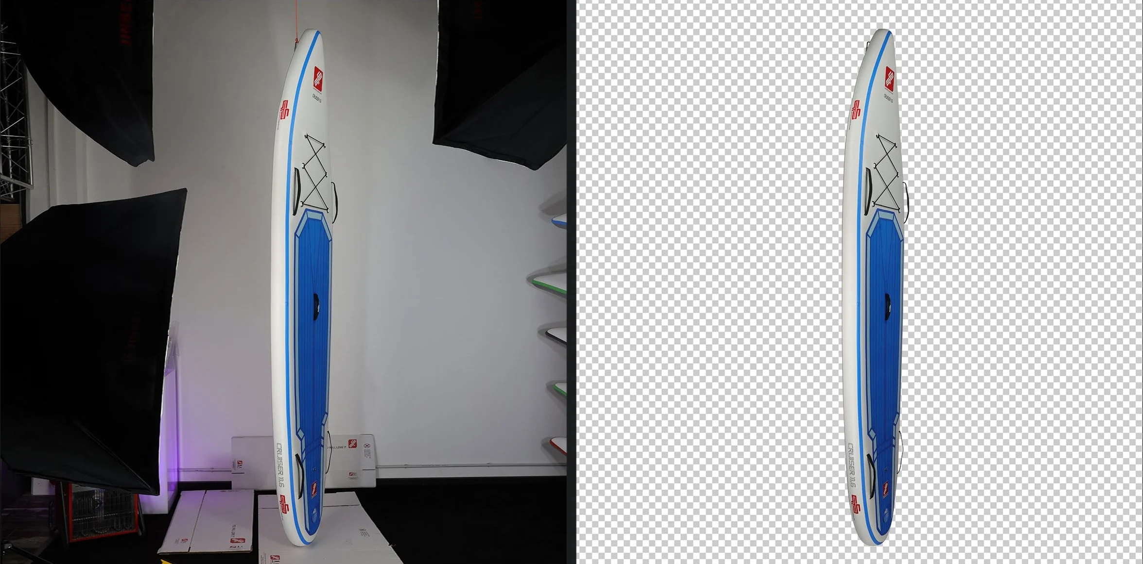 Transparent background example