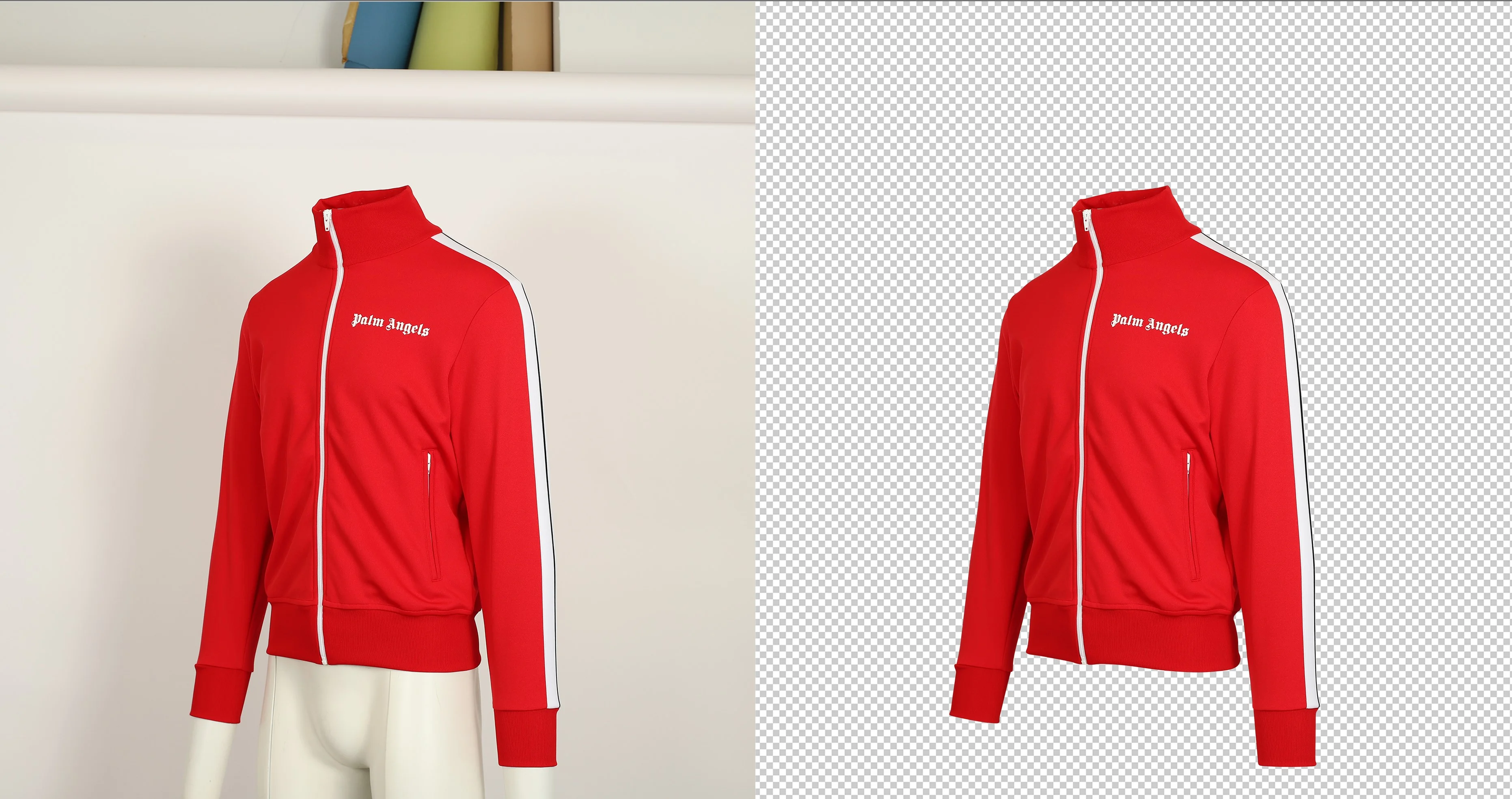 Clean background removal sample