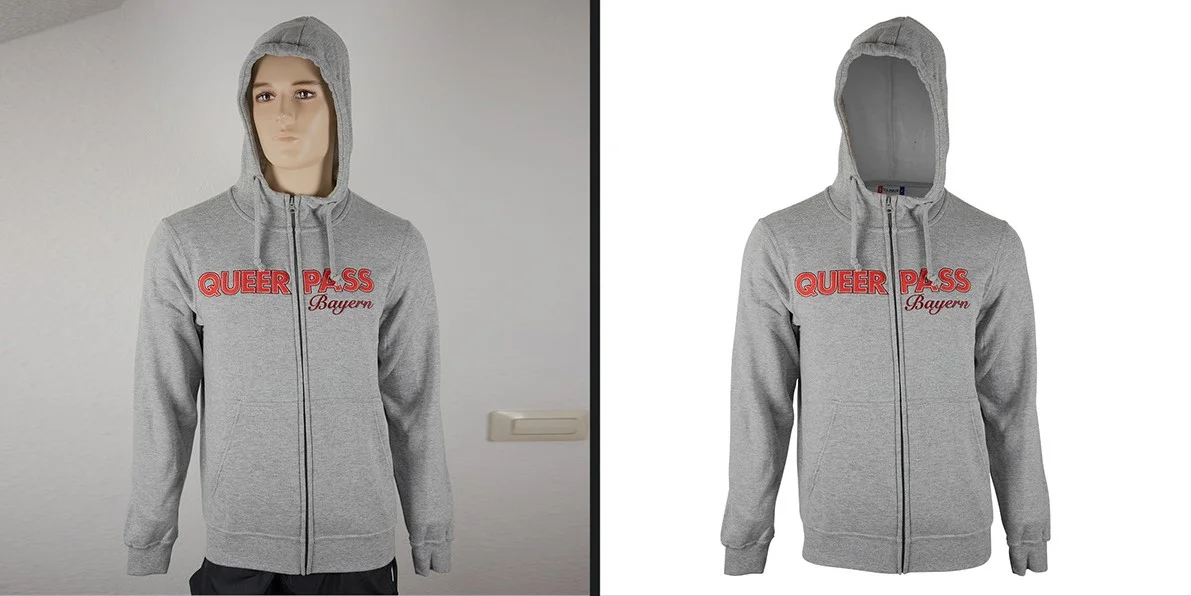 Simple ghost mannequin example 2